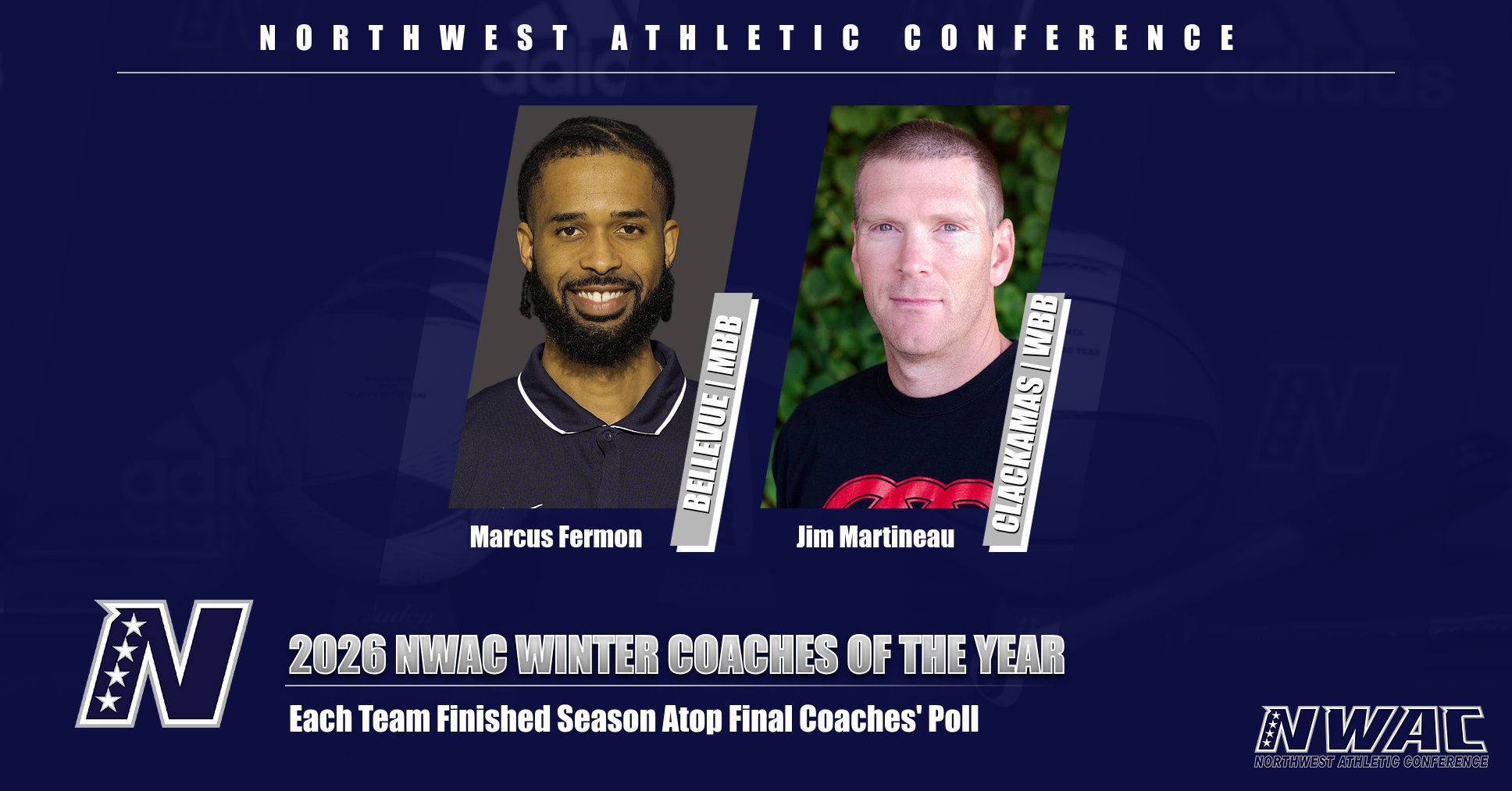 NWAC Reveals 2026 Winter Coach of the Year Awards