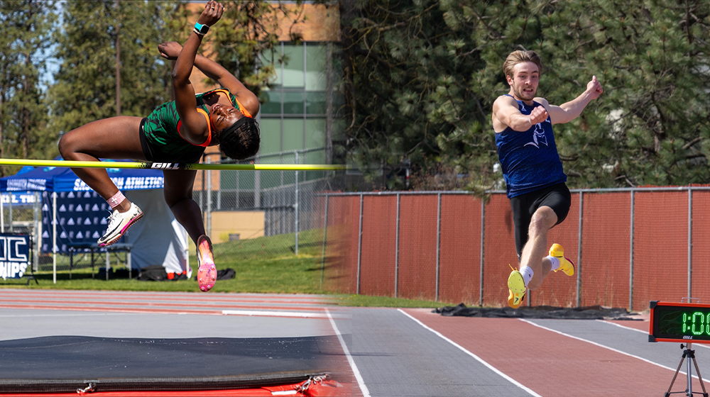 Umpqua's Tshianyi, Lane's Hoff Lead 2026 NWAC Multi-Event Championships After Day 1